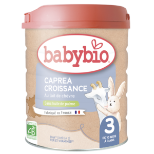 BabyBio lait infantile Caprea 3ême âge