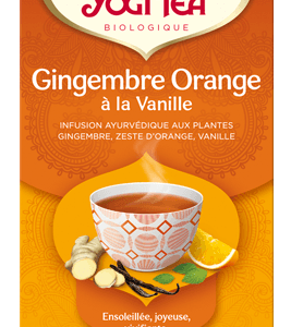 YogiTea, Gingembre Orange à la vanille